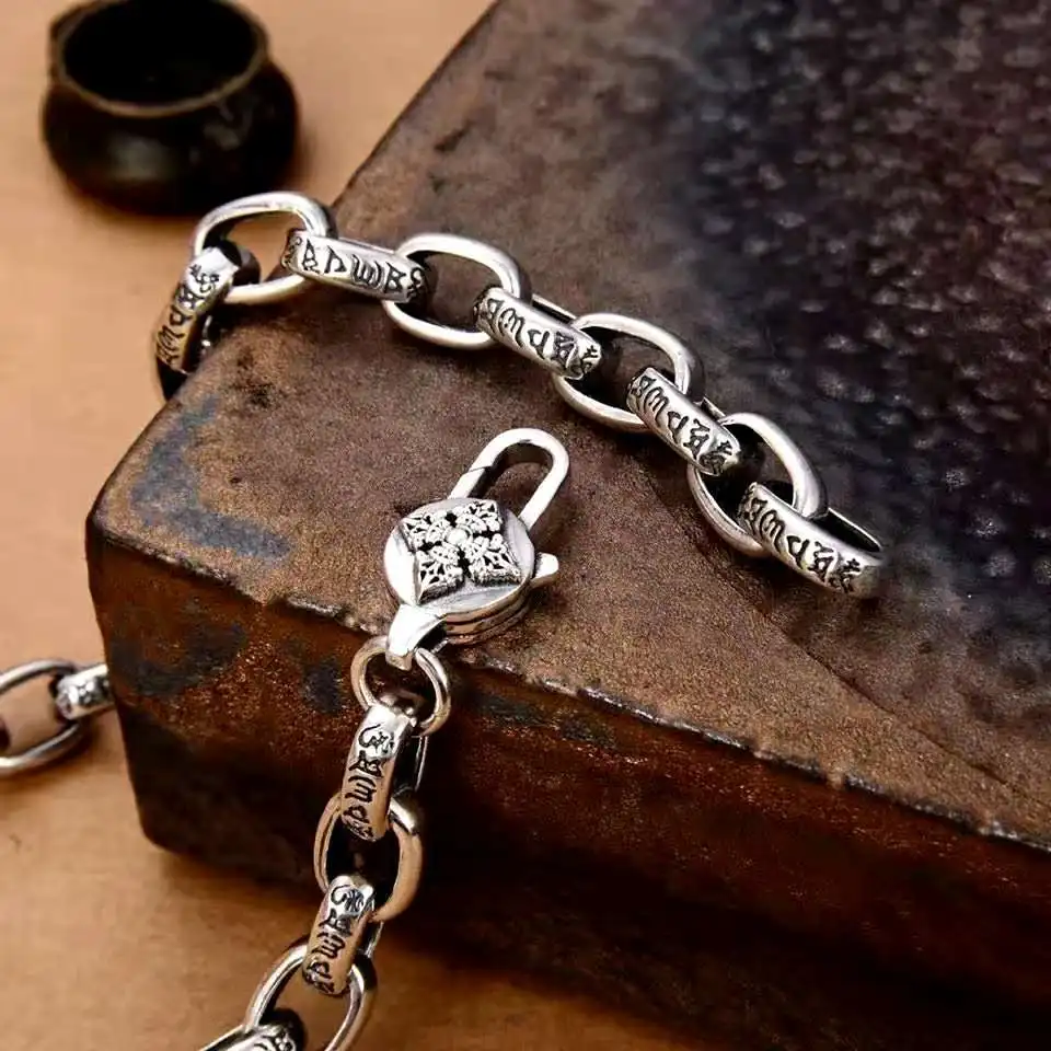 Men Accessories Ethnic - Collana con Pendente Vajra Dorje Buddista