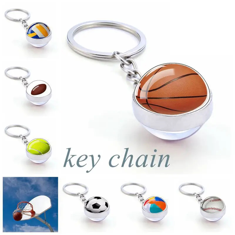 Men'S Volleyball Accessories - Portachiavi con ciondolo palla di vetro