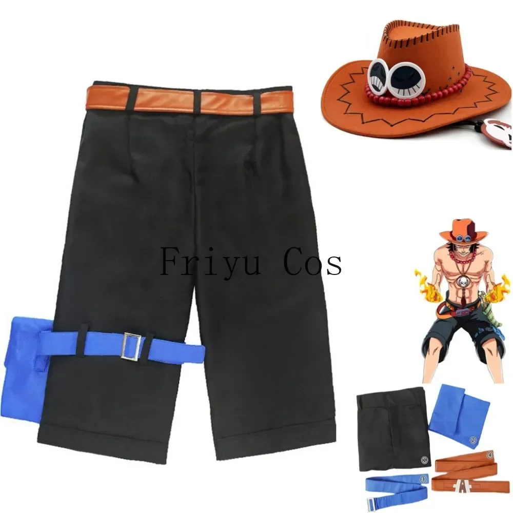Men'S Accessories Japan - Anime Portgas·D· Ace Costume Cosplay Barba