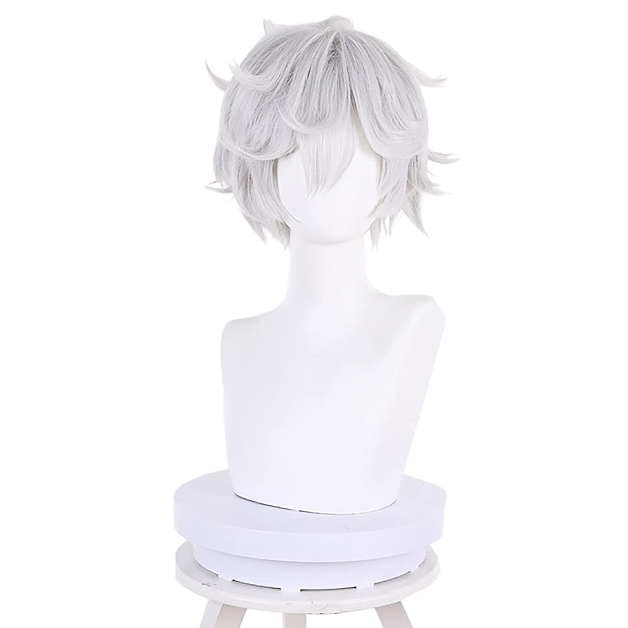 Men'S Accessories Designer - Gabimaru parrucca Cosplay Anime Jigokuraku grigio