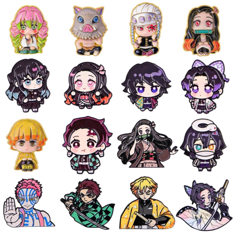Lapel Pin Enamel - Spille in smalto con personaggi anime