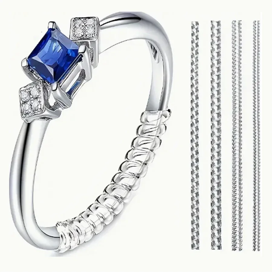 Men'S Accessories And Jewelry - 4/8 pezzi-Regolatore della dimensione dell'anello-Protezione dell'anello
