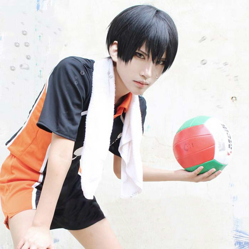 Men'S Volleyball Accessories - Anime Haikyuu!! Parrucca da pallavolo Tobio