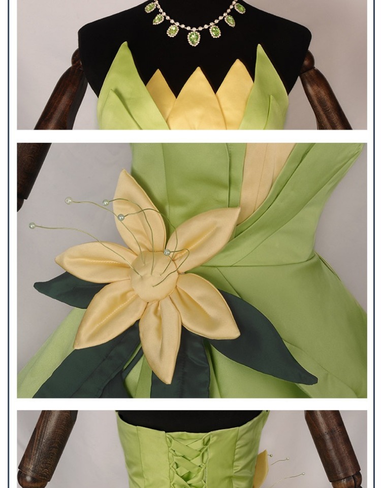 Costume da principessa Tiana,  - Men'S Accessories Designer recensione e prezzo