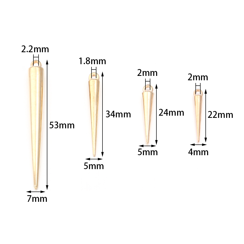 50-200 Pezzi Ciondoli a Cono i - Men'S Accessories And Jewelry recensione e prezzo
