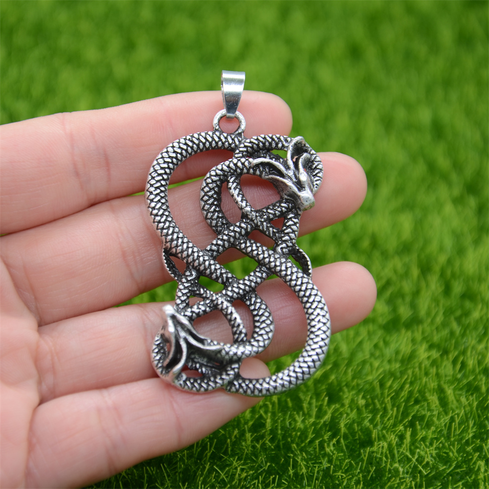 Norse Loki Double Dragon Goth  - Men Accessories Ethnic recensione e prezzo