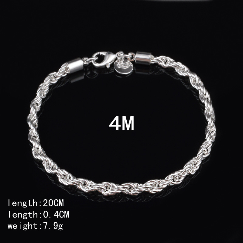 Bracciale a corda intrecciata  - Men Accessories Singapore recensione e prezzo