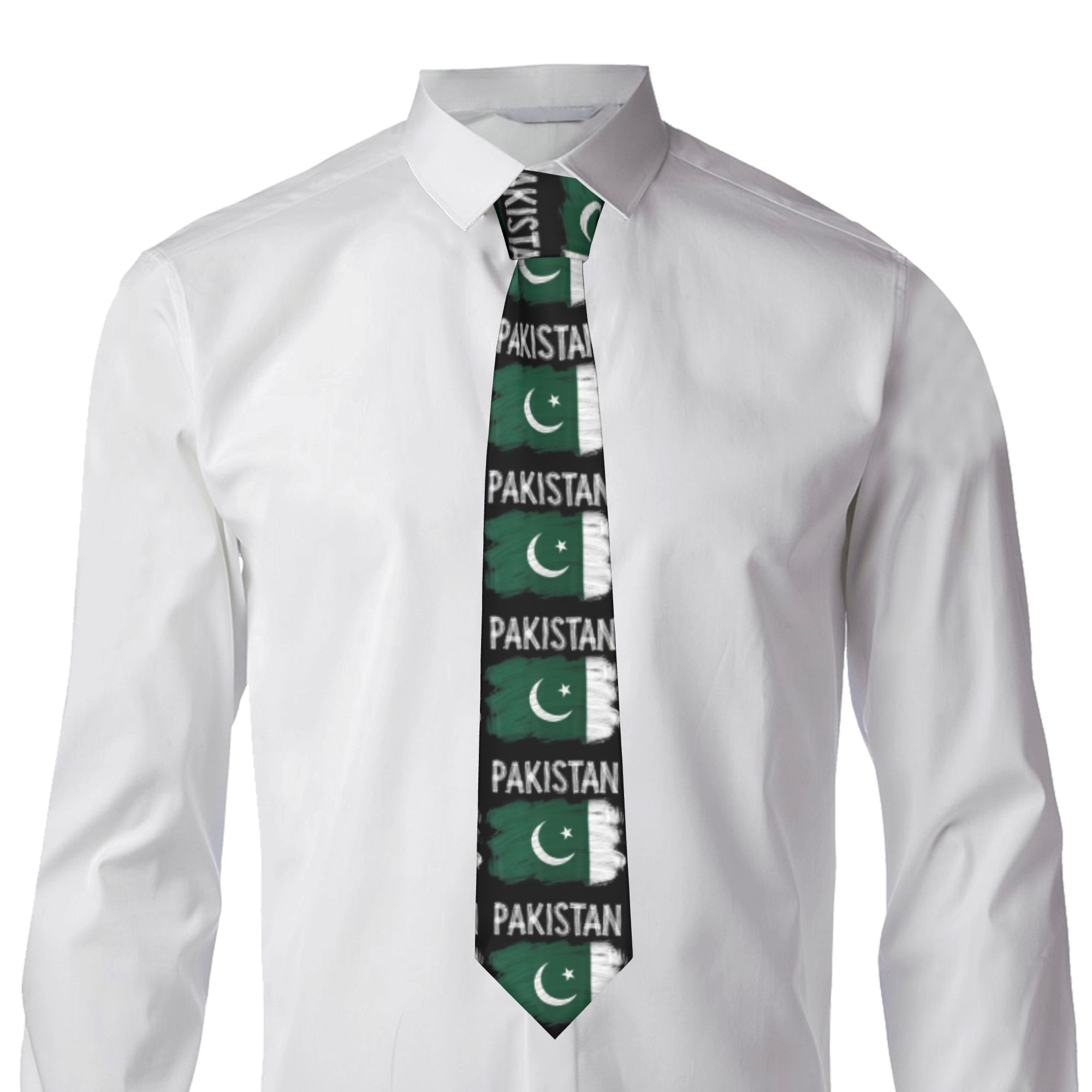 Cravatta con bandiera pakistan - Men Accessories In Pakistan recensione e prezzo