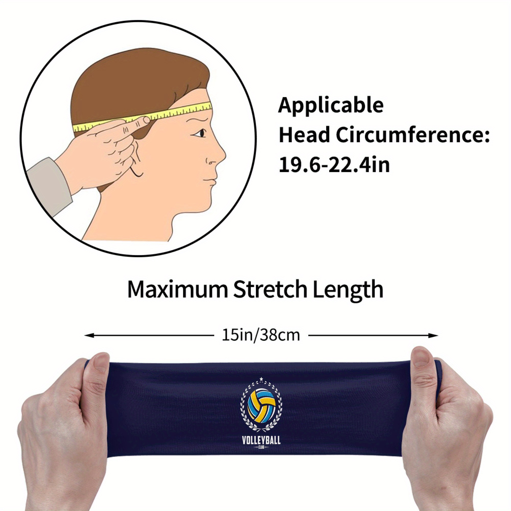 Fascia per Capelli da Pallavol - Men'S Volleyball Accessories recensione e prezzo