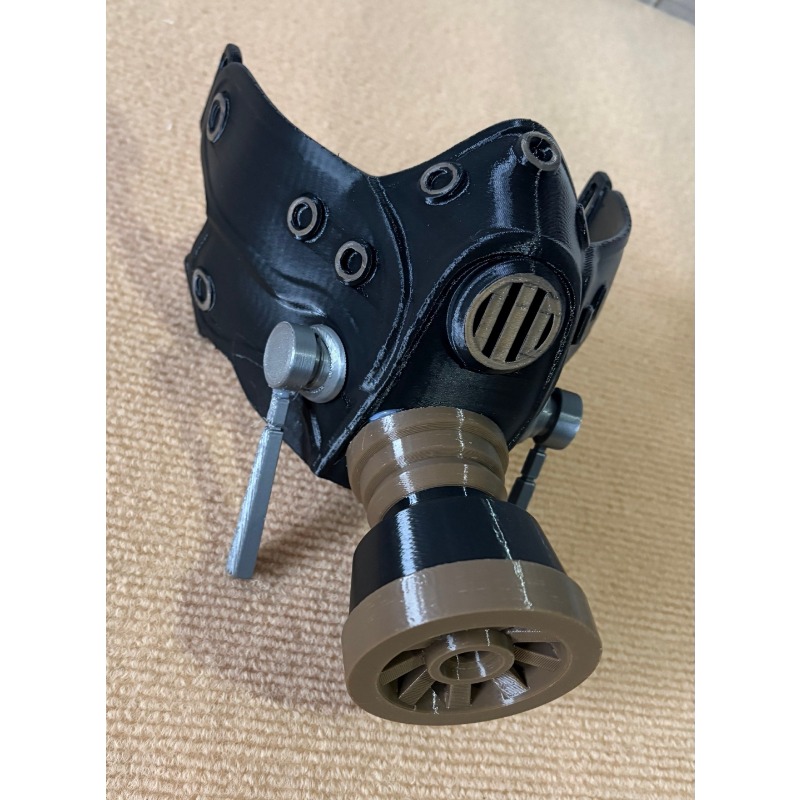 Maschera Antigas Nera Stampata - Men'S Accessories Japan recensione e prezzo
