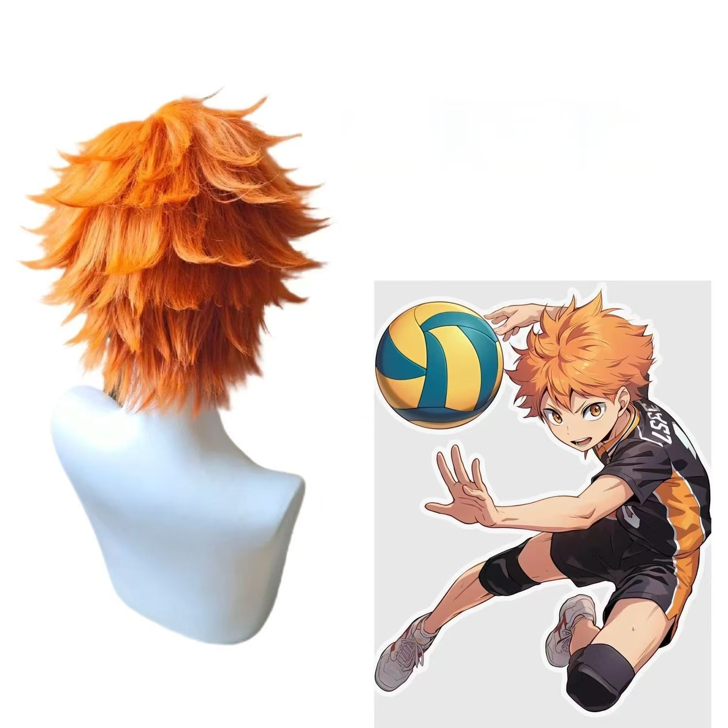Parrucca Cosplay di Hinata Sho - Men'S Volleyball Accessories recensione e prezzo