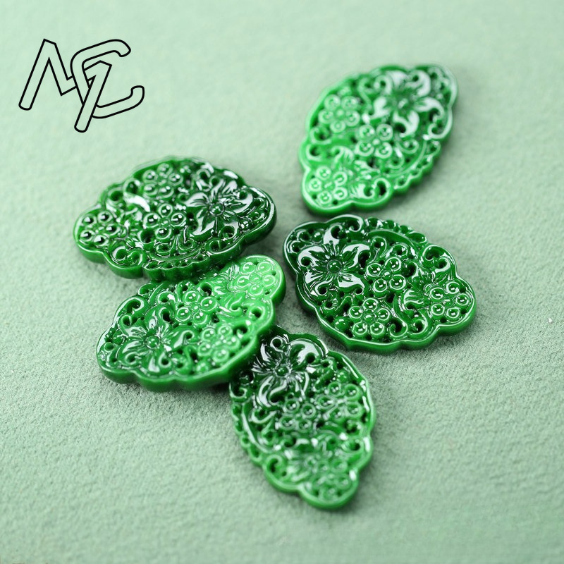2 Pezzi DIY Smeraldo Verde Nat - Men'S Accessories And Jewelry recensione e prezzo