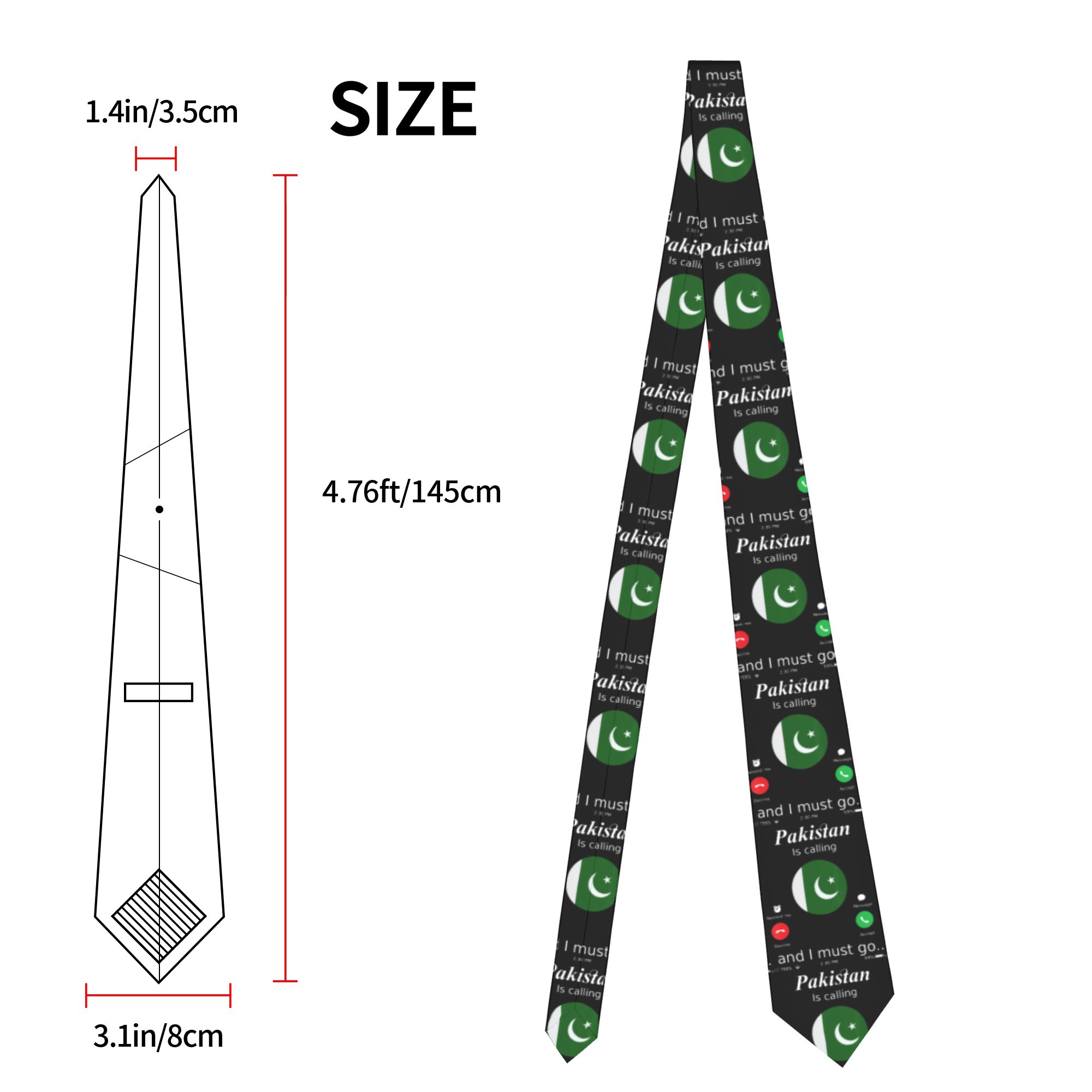 Cravatta con Bandiera del Paki - Men Accessories In Pakistan recensione e prezzo