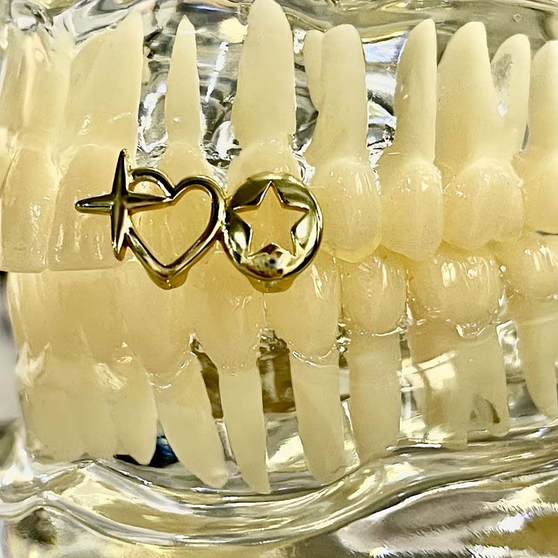 Punk Hip Hop Hollow Heart Dent - Men'S Accessories Designer recensione e prezzo