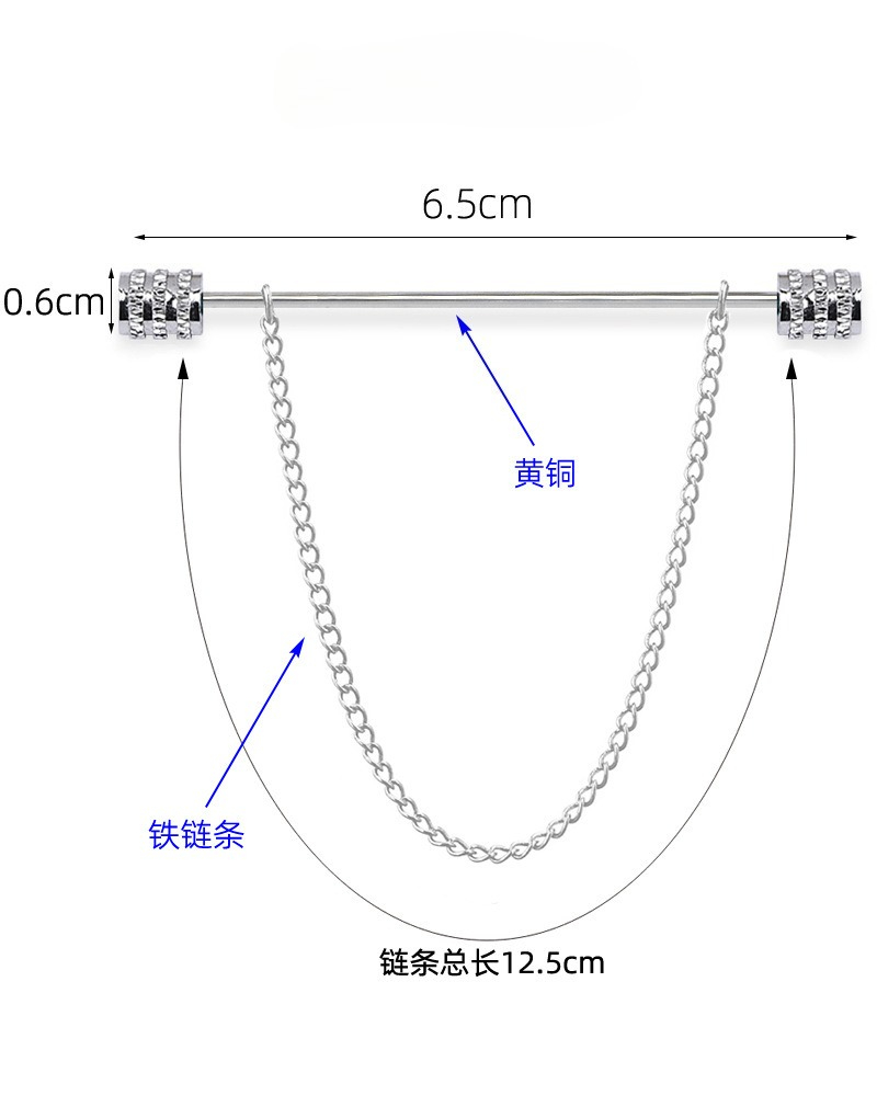 Nuova spilla da uomo per camic - Men'S Accessories And Jewelry recensione e prezzo