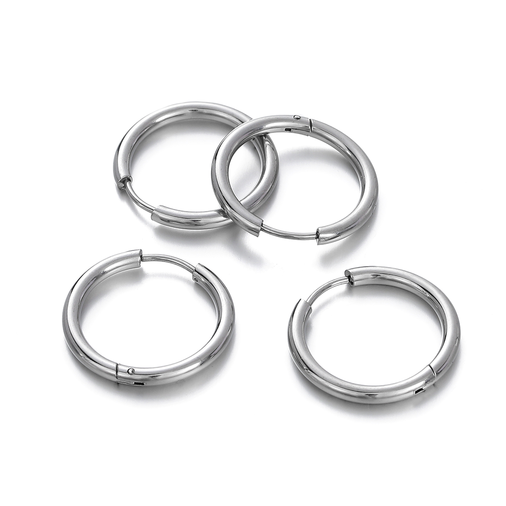 2 pezzi di orecchini a cerchio - Men'S Accessories And Jewelry recensione e prezzo