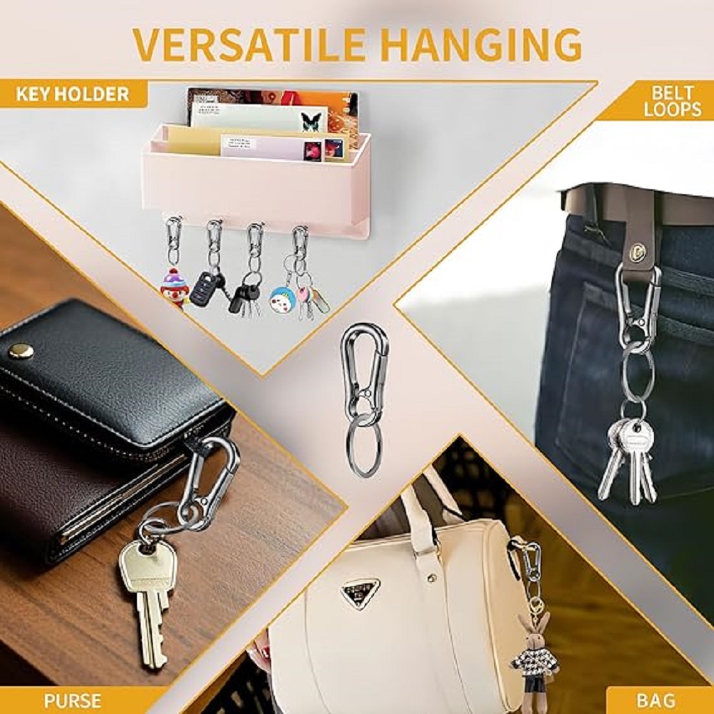 6/12/20 portachiavi con clip i - Men'S Accessories And Jewelry recensione e prezzo
